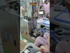 220V 2.3kw Mesin Pengisi Lip Gloss Otomatis Dua Kepala Lip Gloss Mesin Pengisi Kuantitatif