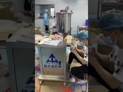 Mesin pengisi lip gloss otomatis SUS304 kepala tunggal vertikal