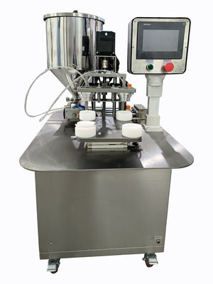kualitas  Quantitative Injection Method of Single Color Air Cushion BB cream Filling Machine pabrik