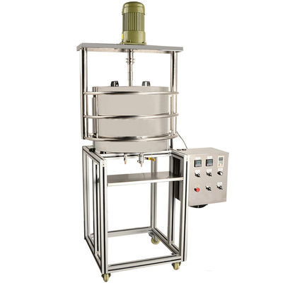 Garis Produksi Lipstick Lipstick Materail Mengocok Dan Pemanasan Stainless Steel Bucket 50L