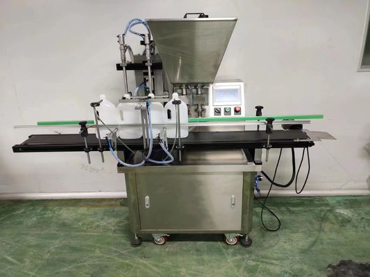 Servo Mesin Penuh Krim Kosmetik Mesin Penuh Pompa Gear Kepala Ganda