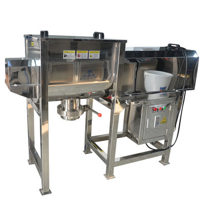 1800-2400 Botol / jam Mesin pembuatan bubuk kosmetik Trough Mixer ISO
