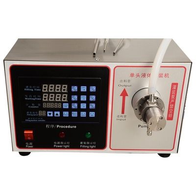 Mesin Penuh Pompa Gear Semi Otomatis 1ml-500ml Volume pengisian