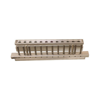 12 Lubang Aluminium Lipstick Mold Double Color Layanan Online