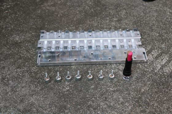 12 Lubang Cetakan Di Lip Balm Warna Ganda Slant Dengan Logo Custom