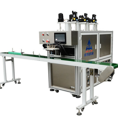 380V 50Hz 9.5KW Mesin Penuh Krim Kosmetik Dengan Sabuk Konveyor