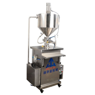 220V Makeup Base Filling Machine Pneumatic Piston Pump Filling Machine Mesin pengisi