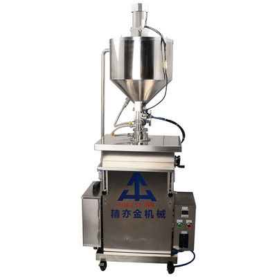220V Makeup Base Filling Machine Pneumatic Piston Pump Filling Machine Mesin pengisi