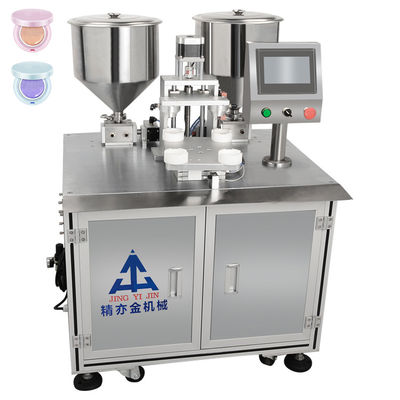 BB Cream Air Cushion Filling Machine Double Color 1020 pcs/h
