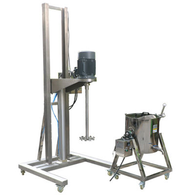 Lipstick Mesin Pneumatic Dispersing Angkat Dan Mengatur Kecepatan Disperser Mesin