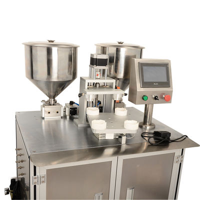 BB Cream Air Cushion Filling Machine Double Color 1020 pcs/h