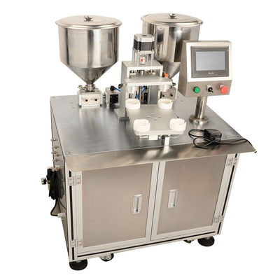 BB Cream Air Cushion Filling Machine Double Color 1020 pcs/h