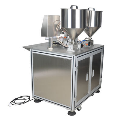 BB Cream Air Cushion Filling Machine Double Color 1020 pcs/h