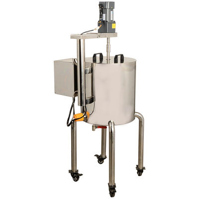 Garis Produksi Lipstick Lipstick Materail Mengocok Dan Pemanasan Stainless Steel Bucket 30L