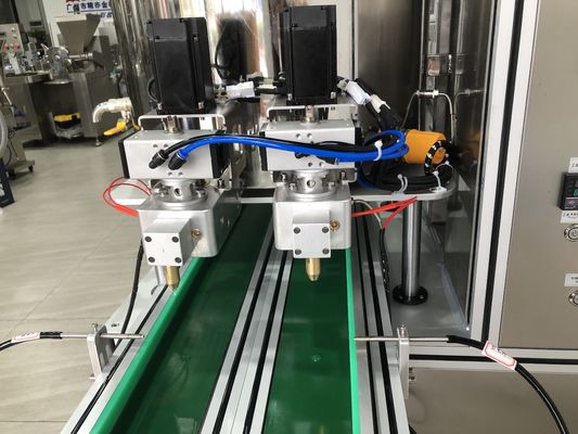 80L Mesin Pengisian Panas Pump Double Head Gear