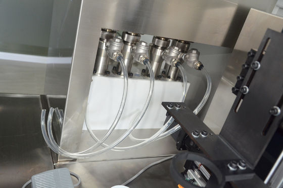 Mesin Pengisi Krim Isolasi Bola Granular Empat Warna