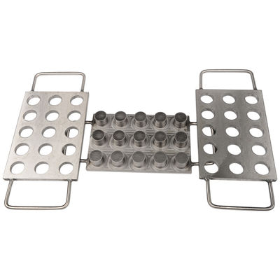 15 Holes Powder Pressing Machine dapat menekan 15pcs eyeshadow sekali waktu