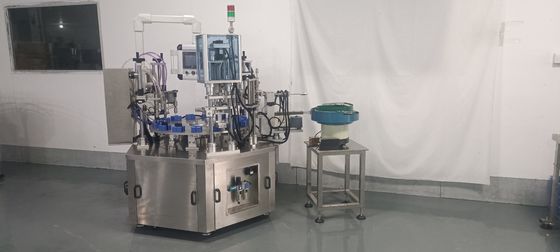 Mesin Pengisi Parfum Otomatis Dengan Motor AC