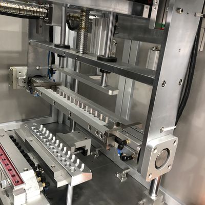 Otomatis 12 Lubang Lipbalm Aluminium Mold Demoulding Mesin
