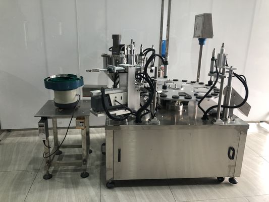 Mesin pengisi mesin putar otomatis dengan 304 stainless steel