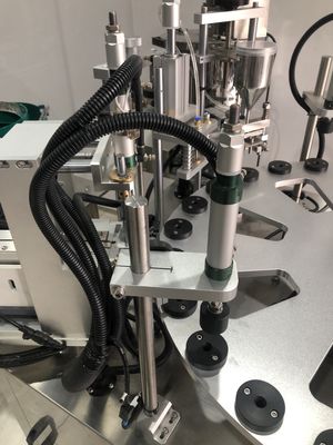 Mesin pengisi mesin putar pensil cair otomatis dengan 304 stainless steel